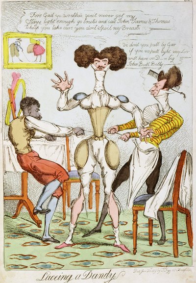 Lacing a Dandy by T. Tegg